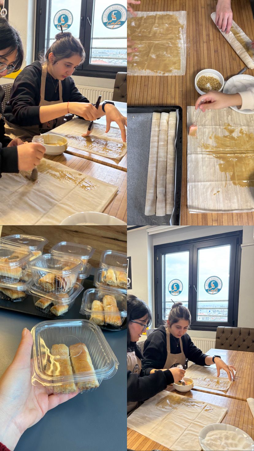 Gastronomi Kulübümüzde Uygulamalı Tatlı Bir Gün