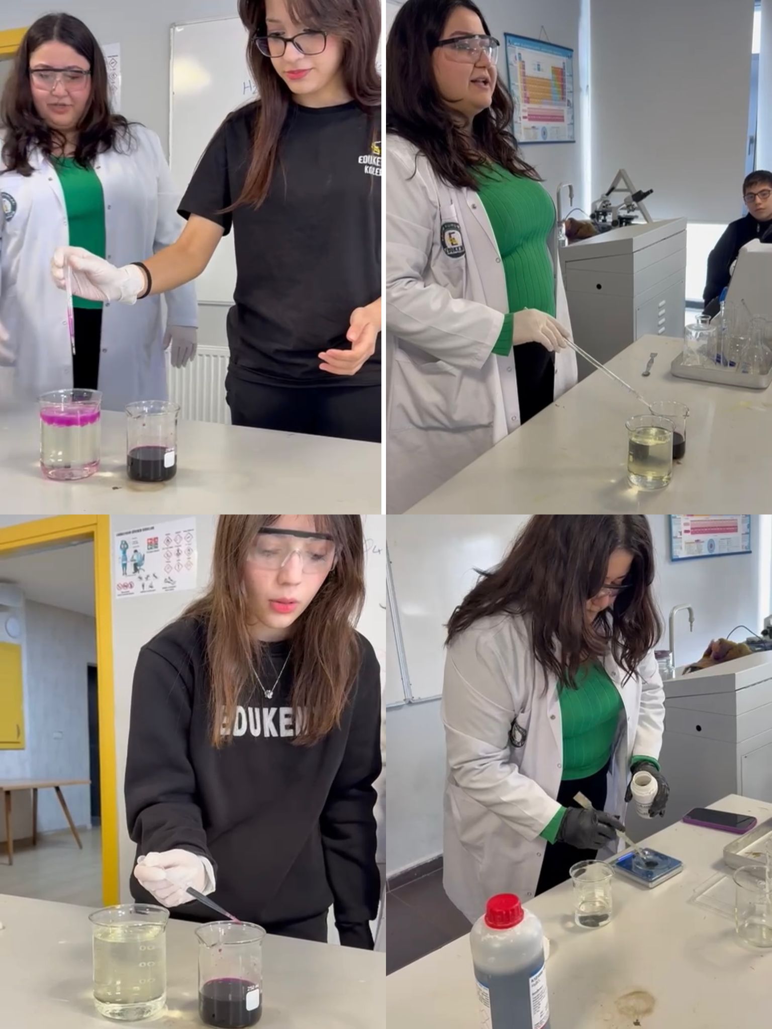 Bilim Atölyesinde Heyecan Dolu Anlar