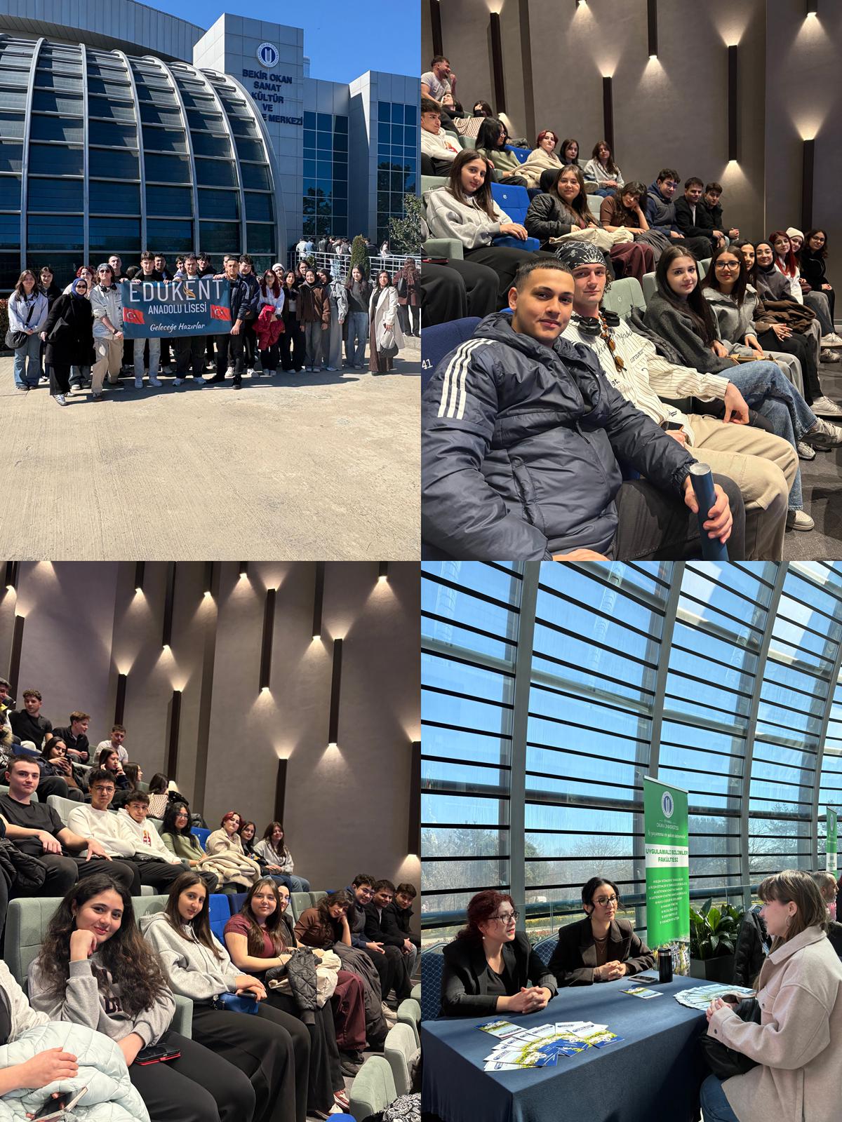 OKAN ÜNİVERSİTESİ "O KONFERANS" VE KAMPÜS GEZİMİZDEN