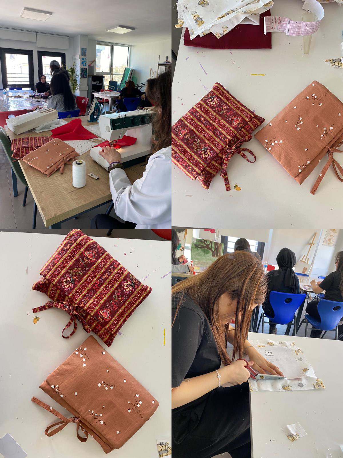 MODA TASARIM KULÜBÜNDEN RENGARENK KİTAP KILIFLARI